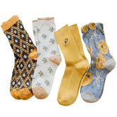 Calcetines bordados Cottagecore